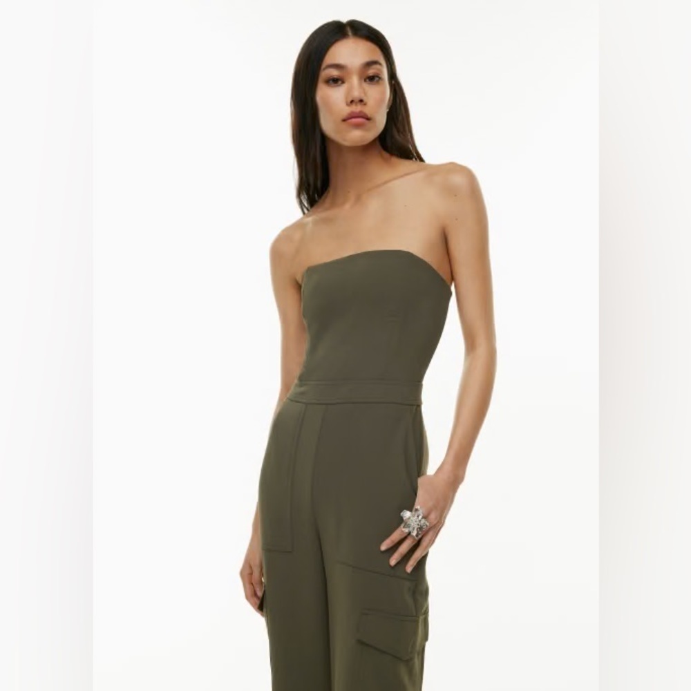 Aritzia Wilfred Cordial Cargo Jumpsuit